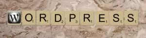 WordPress Scrabble Tiles