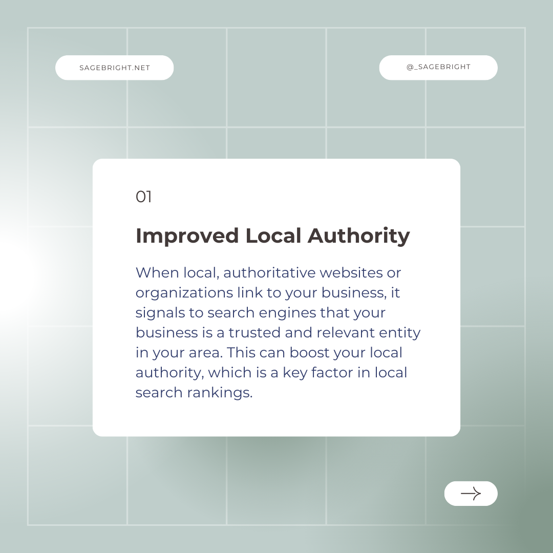 How Local Linking Helps Local SEO - Improved Local Authority