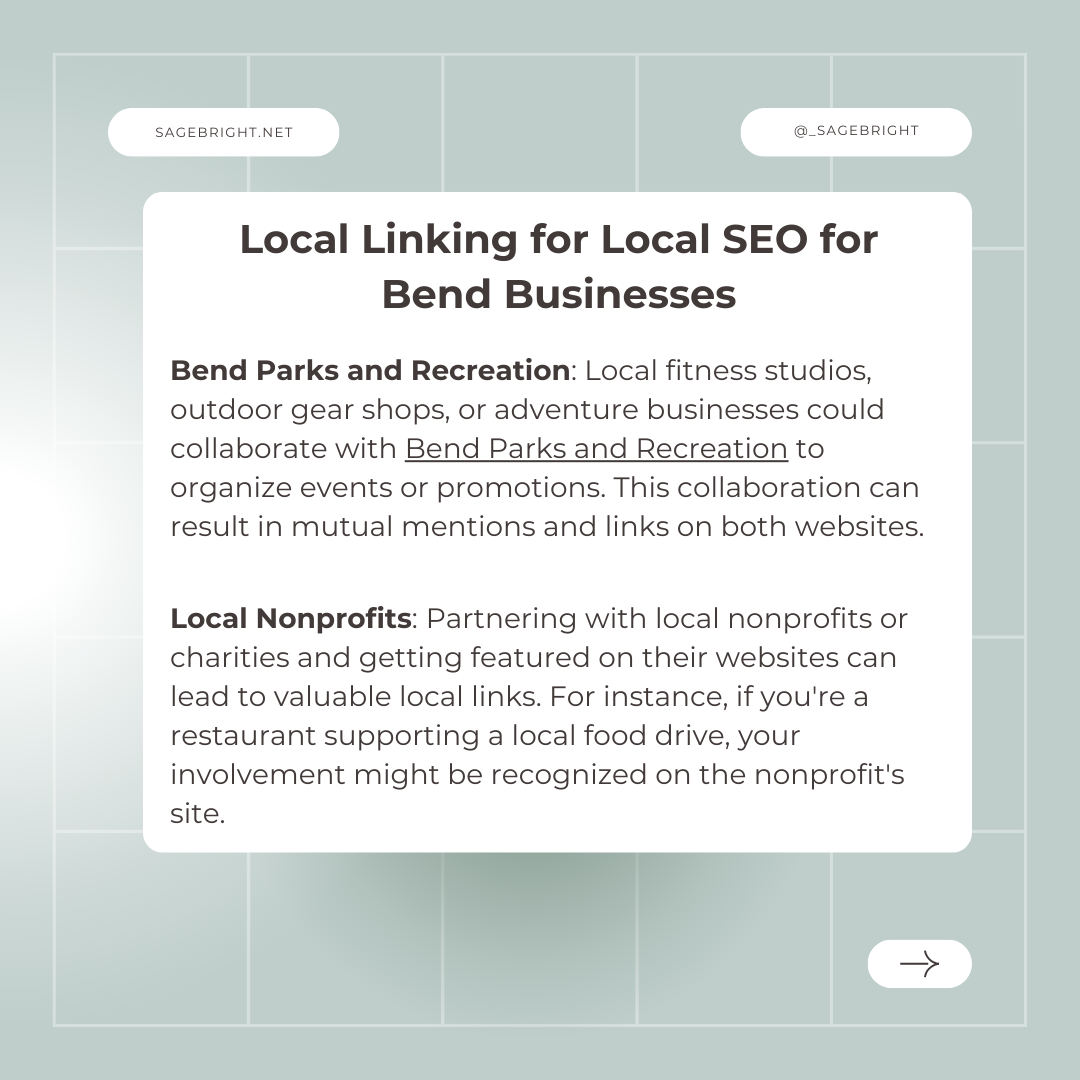 Local Linking for Bend 2