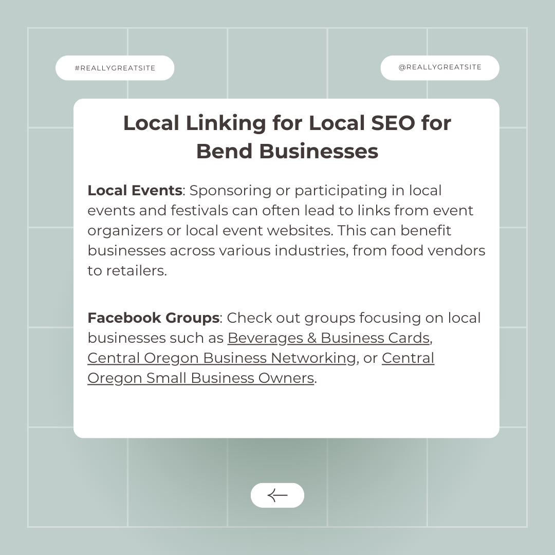 Local Linking for Bend 3