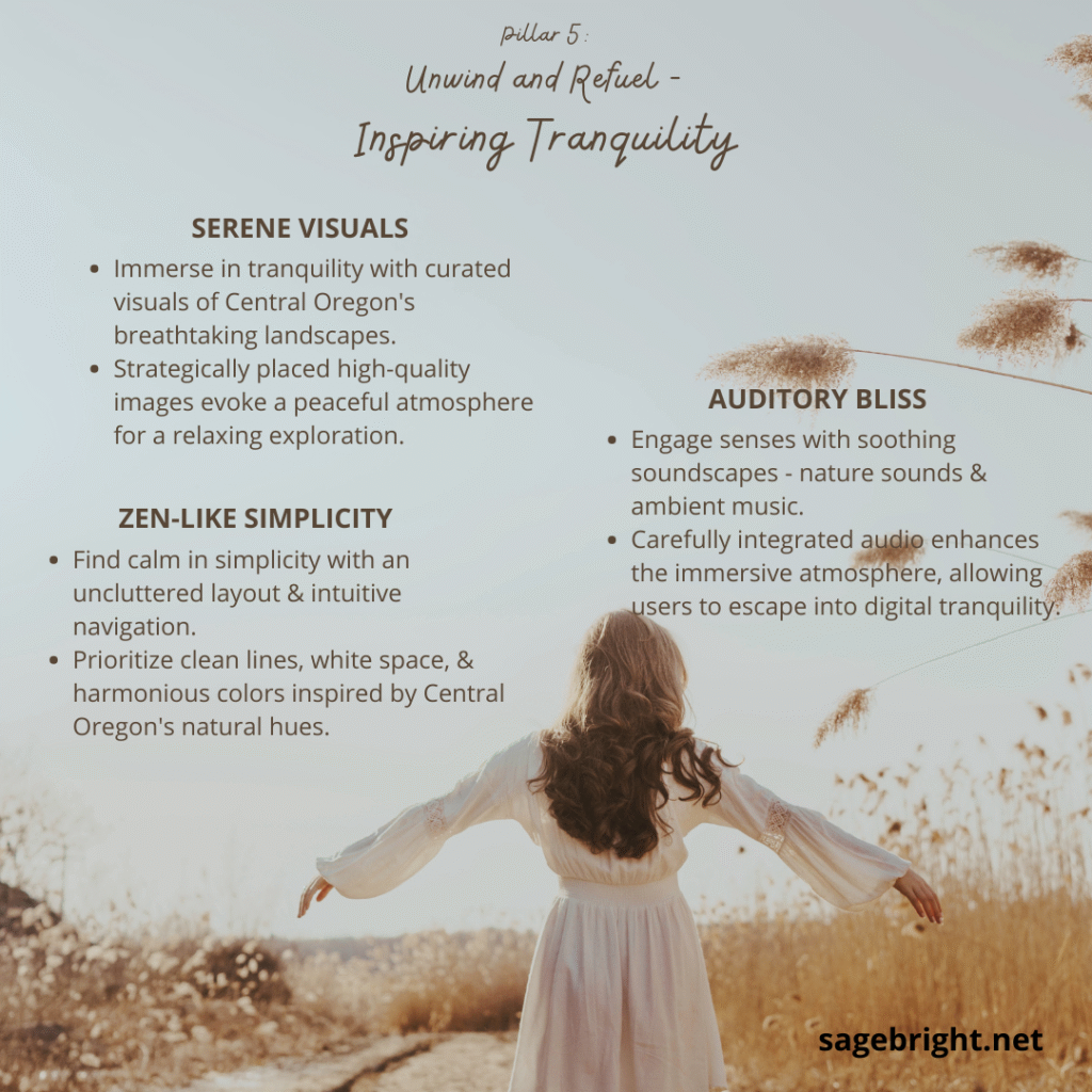 Pillar 5: Serene Visuals, Zen-Like Simplicity, Auditory Bliss